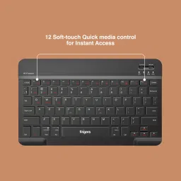 FINGERS BT-Freedom Bluetooth Laptop-size Multi-device Keyboard Compatible with Desktop, Laptop, Mac image 4