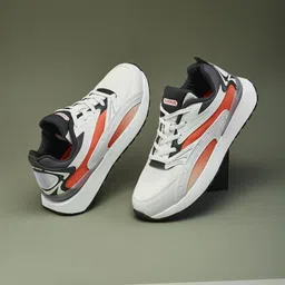 Campus Men Colourblocked PU Sneakers-44