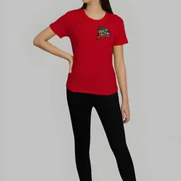 SZN Women Typography Printed T-shirt-picture-47