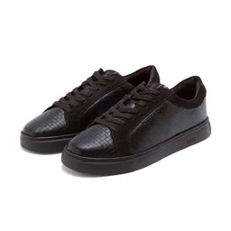 RARE RABBIT Men Perforations Leather Slip-On Sneakers-picture-22