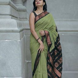 Anjaneya Sarees Zari Silk Blend Banarasi Saree-image-52