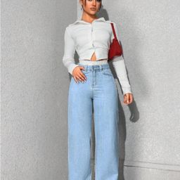 Metronaut Women Comfort Wide Leg Jeans-image-89