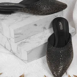 Metro Women Block Mules-image-66