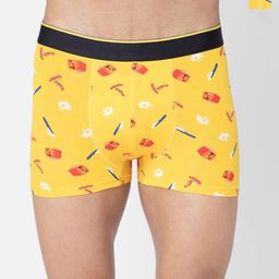 Bummer Men's Pack Of 2 Printed Micro Modal Trunks TRBRESPU02S-Brekkie, SpacePunks-32