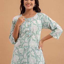 Rangun Floral Print Top-picture-41