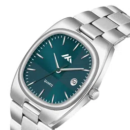 DOUBLERUN Men Dial & Leather Bracelet Style Straps Multi Function Watch H05NMT-830 image 5