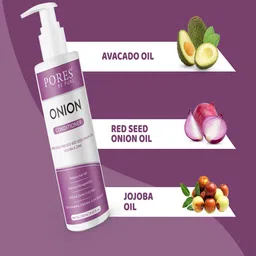 PORES Be Pure Onion Set Of 3 Conditioner With Jojoba & Zinc 250ml Each image 5