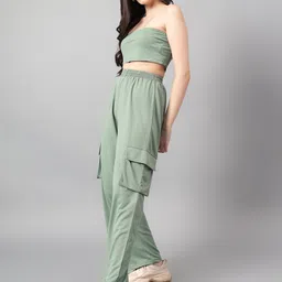 Kotty Off-Shoulder Top With Trouser Co-Ords image 5