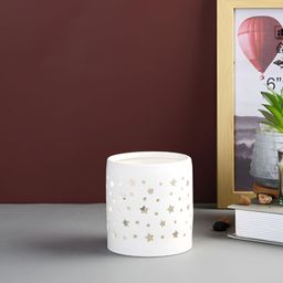 Myntra Elegant Homes White Candle Holder-picture-31