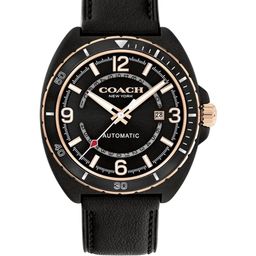 Coach Men Dial & Leather Straps Analogue Automatic Solar Powered Watch 14602734-image-86