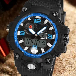 Kool Kidz Unisex Kids Dial & Straps Analogue and Digital Watch YM 659 BL-58