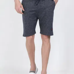 Masculino Latino Plus Men Mid-Rise Rapid-Dry Cotton Shorts-22