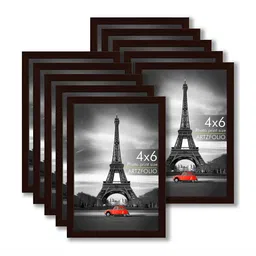 ArtzFolio Brown 8 to 12 Pieces Wood Wall Photo Frames-image-13