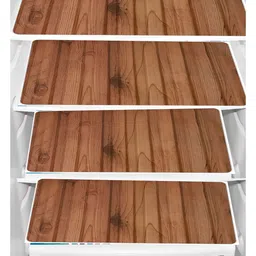 Aura Brown 4 Pieces Printed Fridge Mats-51