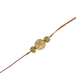 Anouk Beabed Rakhi Card & Thali image 3