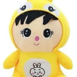Super Soft Plush Baby Doll Toy with Rabbit Ear | Teddy Bear for Kids Play - 25 cm-3