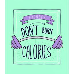 Inephos Sea Green & Purple Quote Printed Wall Poster-image-23