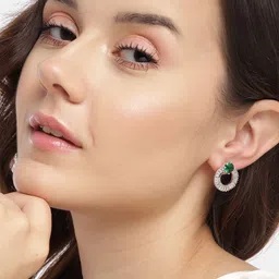 Anouk Circular Drop Earrings-11