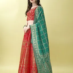 APNISHA Ready to Wear Lehenga & Unstitched Blouse With Dupatta image 2