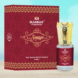 mannat fragrances Sanaya Alcohol Free Attar - 6 ml-57