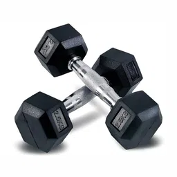 HackerX 2-Pcs Fixed Weight Dumbbells - 2.5 kg Each-10