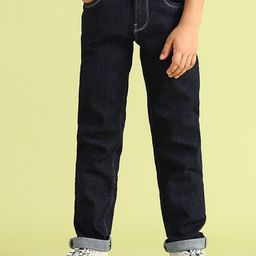 U.S. Polo Assn. Kids Boys Classic Mid-Rise Cotton Jeans-picture-2