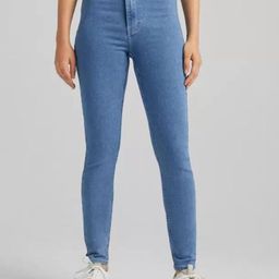 PWTI Women Jean Boyfriend Fit High-Rise Stretchable Jeans-image-87