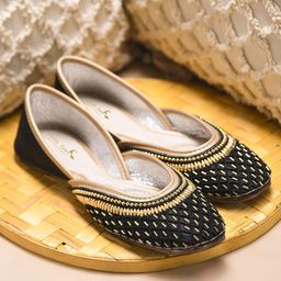 Froh Feet Women Mojaris Flats-image-23