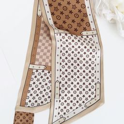 CrossKulture Women Printed Satin Scarf-image-44