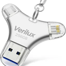 ZITRONIX Pendrive 128GB, 2 in 1 Type C Pendrive with USB C & A, Pendrive 3.2 High Speed 256 GB Pen Drive Compatible with Mobile, Tablet, Desktop Computer, Laptop USB 3.0 Plastic Case-0