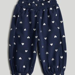 mothercare Girls Conversational Printed Joggers Fit Mid Rise Regular Trousers-image-86