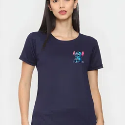 TRENDSATTIRE Graphic Printed Round Neck T-shirt-image-75
