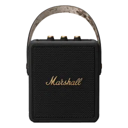 Marshall Stockwell II 20W Portable Bluetooth Speaker (IPX4 Water Resistant, 20 Hours Playtime, Stereo Channel, Black/Brass)-picture-25