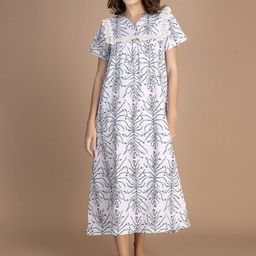 Moomaya Printed Nightdress-image-18