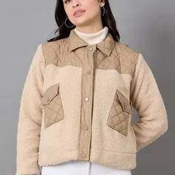 Club York Women Colourblocked Lightweight Bomber Jacket-picture-42