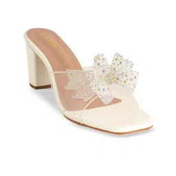 Lavie Women Embellished Square Toe Bows Peep Toes-49