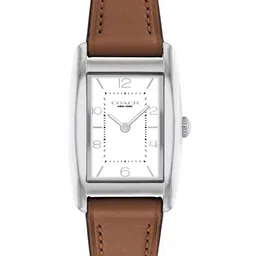 Coach Women Reese Dial & Leather Straps Analogue Watch 14504311-picture-4