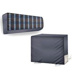 The Furnishing Tree Split AC Cover Set of Indoor and Outdoor Unit Used for 1 Ton Daikin DTL35 Check-image-41