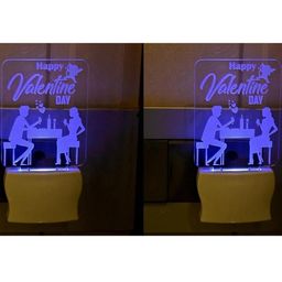 SOMIL Blue 2 Pieces Printed Glass Wall Lamps-image-20