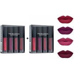 SUNISA Set Of 8 Long Lasting Matte Liquid Lipsticks - 6 ml Each-29