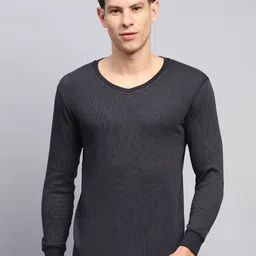 Monte Carlo Men Ribbed Cotton Thermal Vest-image-38