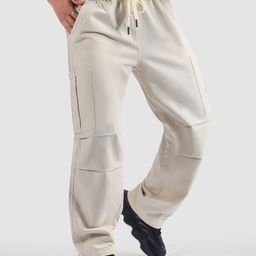Beyoung Men Original Wrinkle Free Pleated Cargos Trousers-image-49