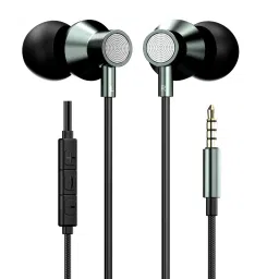 Black Portronics Conch Tune A Wired earphone-28