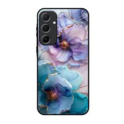 QRIOH Floral Printed Sleek & Lightweight Silicone Samsung Galaxy A55 5G Back Case-image-91
