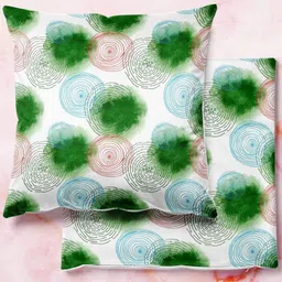 ArtzFolio Multicoloured Set of 2 Square Cushion Covers-45