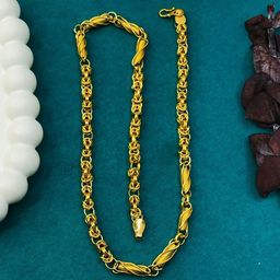 Hisa Men Gold-Plated Antique Chain-image-84