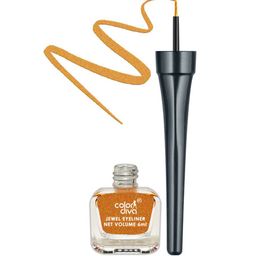 Color Diva Jewel Waterproof Long Lasting Liquid Eyeliner - 6 ml - Copper-35