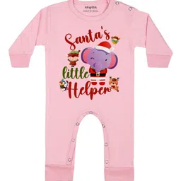Arvesa My First Christmas Printed Bodysuit-image-57