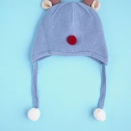 Little Surprise Box LLP Unisex Kids Woollen Beanie-image-18