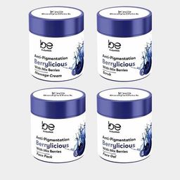 Moonstar Essentials 4 Step Berrylicious Anti-Pigmentation Facial Kit- 400 ml Each-image-25